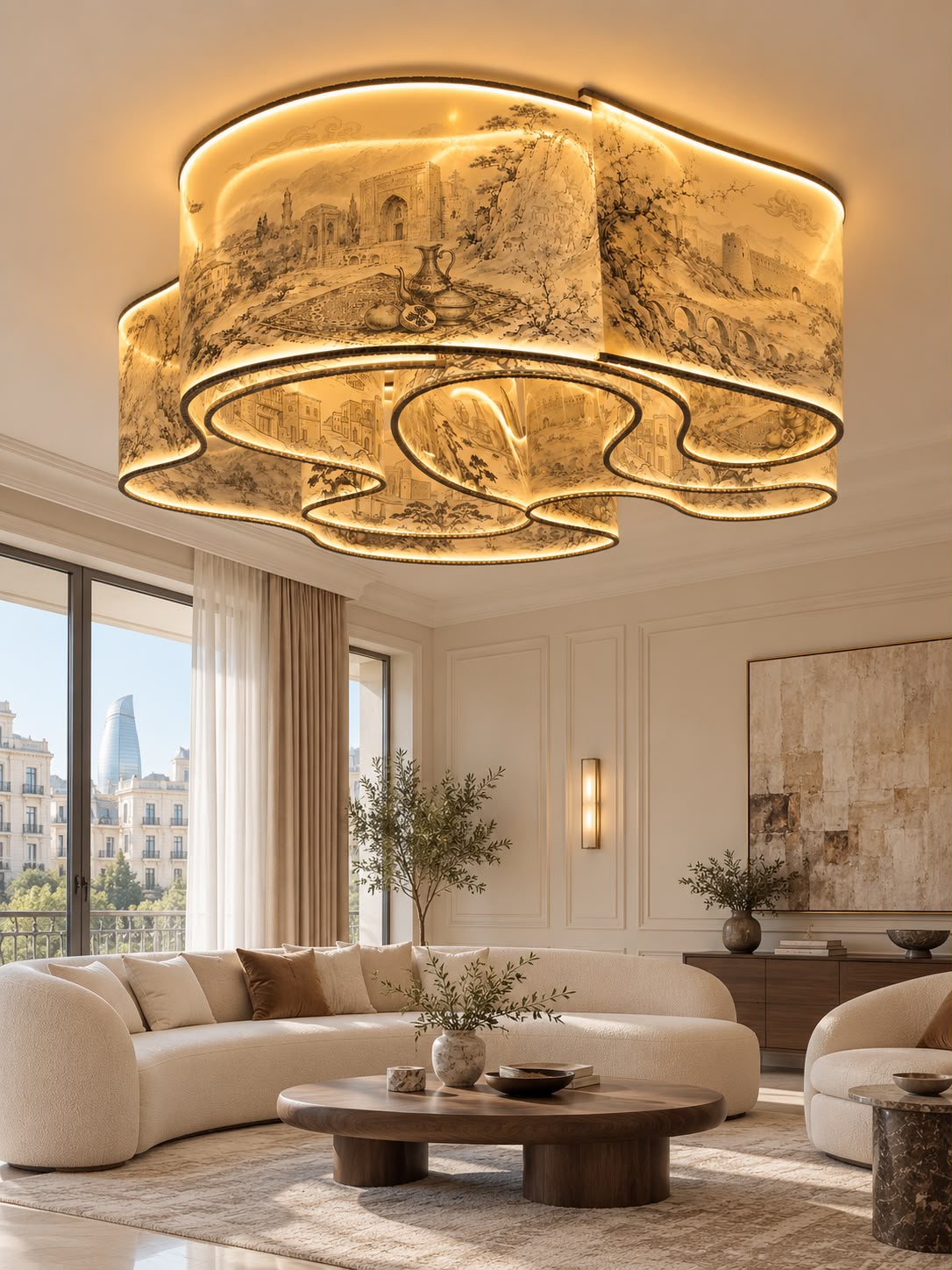 Şuşa ornamentli tablo çılcıraq

